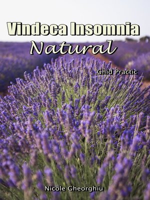 cover image of Vindeca Insomnia Natural